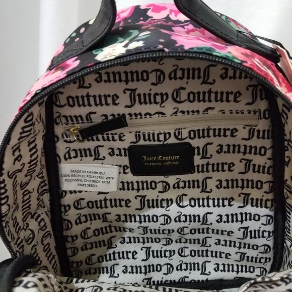 Juicy Couture Backpack Petal Black Brand New with Tags main image 6